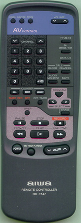 AIWA 83JT2956010 RCT147 Genuine OEM original Remote