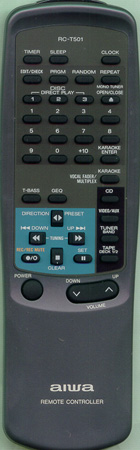 AIWA U-0110-780-U RCT501 Genuine  OEM original Remote