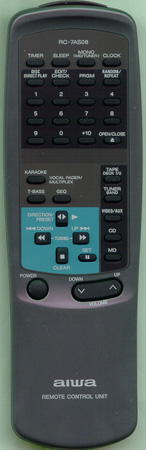 AIWA U-0137-739-U RC7AS08 Genuine  OEM original Remote