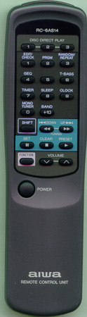 AIWA 89MR1019010 RCT800F Genuine OEM original Remote