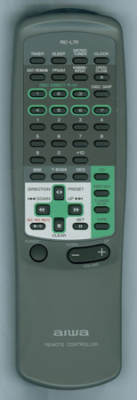 AIWA 84CF3633010 RC-L70 Genuine OEM Original Remote