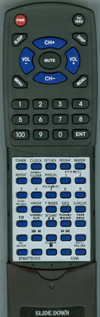 AIWA 87MAT701010 RC7AS02 replacement Redi Remote