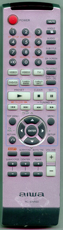 AIWA SARTBAX2UC0 RC-BAR03 Genuine OEM Original Remote
