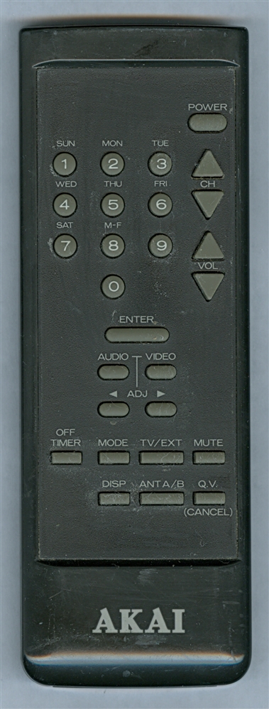 AKAI 939P245090 Refurbished Genuine OEM Original Remote