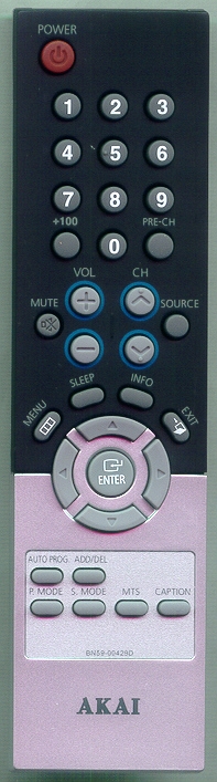 AKAI BN59-00429D BN5900429D Refurbished Genuine OEM Original Remote