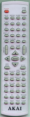 AKAI CTD1380 Genuine  OEM original Remote