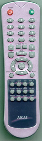 AKAI E7501-051001 Genuine  OEM original Remote
