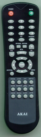 AKAI E7501-051004 Genuine  OEM original Remote