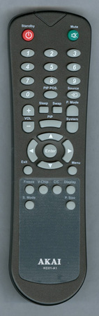 AKAI E7501-056001 KC01A1 Genuine  OEM original Remote