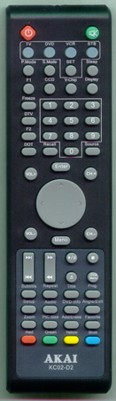 AKAI GE7501-063002A KC02D2 Genuine  OEM original Remote