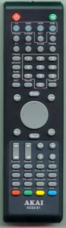 AKAI GE7501-063014A KC02E1 Genuine  OEM original Remote
