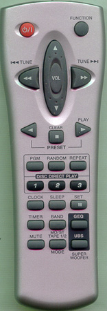 AKAI MS600 Genuine  OEM original Remote
