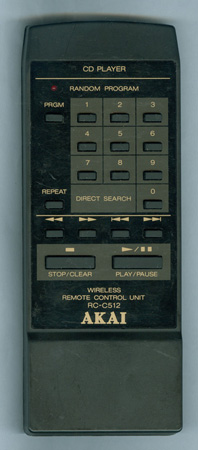 AKAI RC-C512 RCC512 Genuine  OEM original Remote