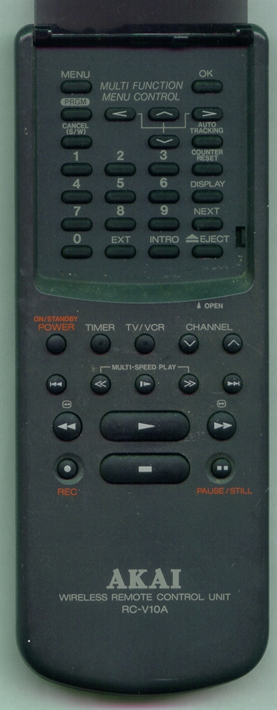 AKAI RC-V10A RCV10A Refurbished Genuine OEM Original Remote