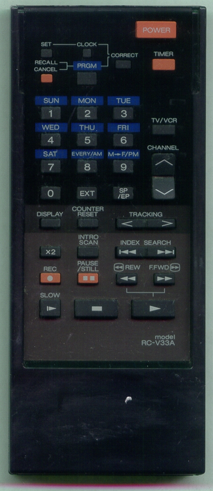 AKAI RCV33A RCV33A Refurbished Genuine OEM Original Remote