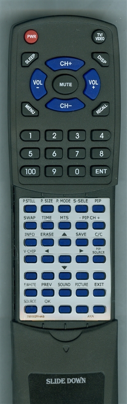 AKAI 790-002514-A3 replacement Redi Remote