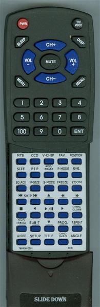 AKAI 790-R00105-01 replacement Redi Remote