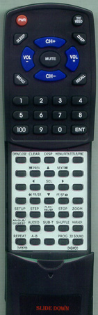AKAI DVPS760 replacement Redi Remote