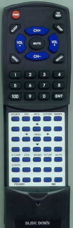AKAI E7501-050001 replacement Redi Remote