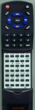 AKAI E7501-051004 replacement Redi Remote