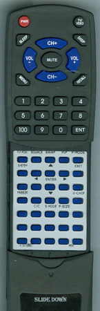 AKAI E7501-056001 KC01A1 replacement Redi Remote