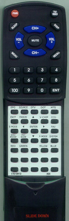 AKAI E7501-056102 KC01B2 replacement Redi Remote