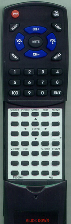 AKAI E7501-058001 KC01D1 replacement Redi Remote