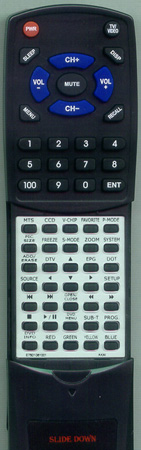 AKAI E7501-061001 KC02A2 replacement Redi Remote