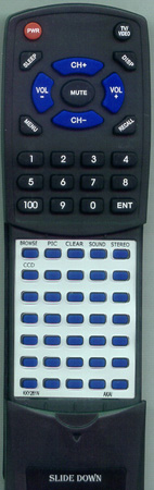 AKAI KK-Y261N replacement Redi Remote