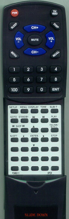 AKAI PD650111 PRM200 replacement Redi Remote