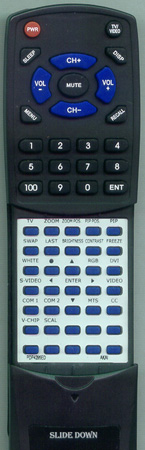 AKAI PDP4295ED replacement Redi Remote