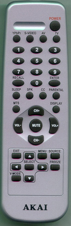 AKAI WIR332002-EQ01 Genuine  OEM original Remote