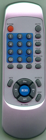 AKAI 33121-10003 RC-100A Genuine  OEM original Remote