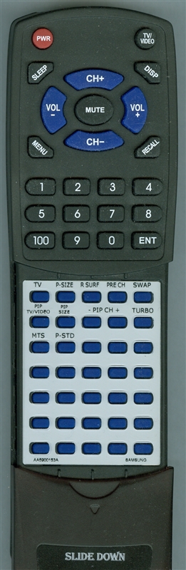 AKAI AA59-00153A 00141A replacement Redi Remote