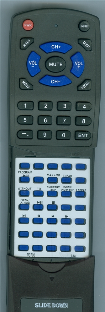 AKAI RC-700 replacement Redi Remote