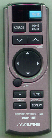 ALPINE RUE-4151 RUE4151 Genuine  OEM original Remote