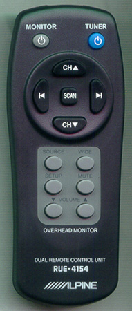 ALPINE RUE-4154 RUE4154 Genuine  OEM original Remote