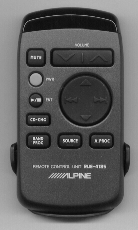 ALPINE RUE-4185 RUE4185 Refurbished Genuine OEM Original Remote