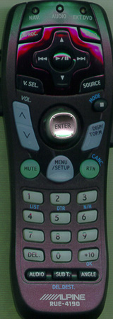 ALPINE RUE-4190-P Genuine OEM original Remote
