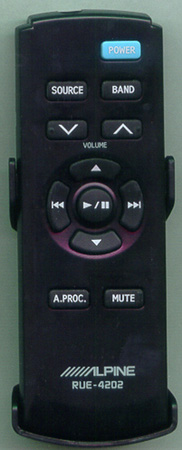 ALPINE RUE-4202 RUE4202 Genuine  OEM original Remote