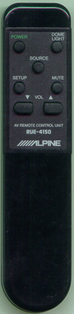 ALPINE RUE-4150-P RUE4150 Genuine OEM original Remote