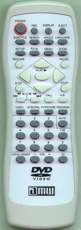 AMW P460 Genuine  OEM original Remote