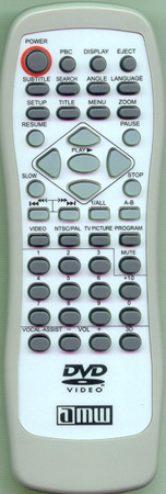 AMW S99 Genuine  OEM original Remote