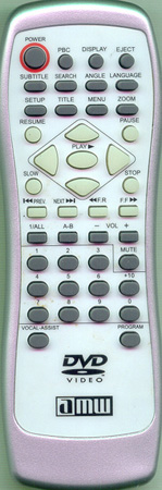 AMW V120 Genuine  OEM original Remote