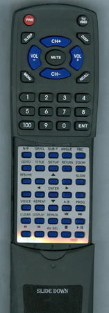 ANABA AV608DV BIG replacement Redi Remote