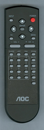 AOC 2419200215P Genuine OEM original Remote