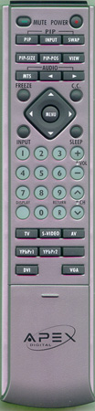 APEX 290-000007-011 Genuine  OEM original Remote