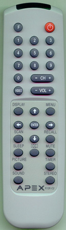 APEX 8201801682L K12KC2 Genuine  OEM original Remote