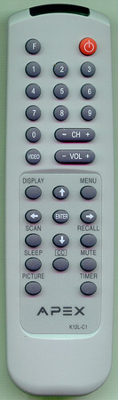 APEX 8201801690L K12LC1 Genuine  OEM original Remote