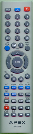 APEX 8201802780L TVD2025 Genuine  OEM original Remote